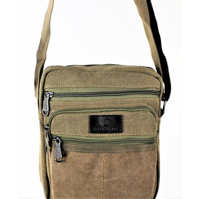 9254-TAUPE SHOULDER MESSENGER BAG